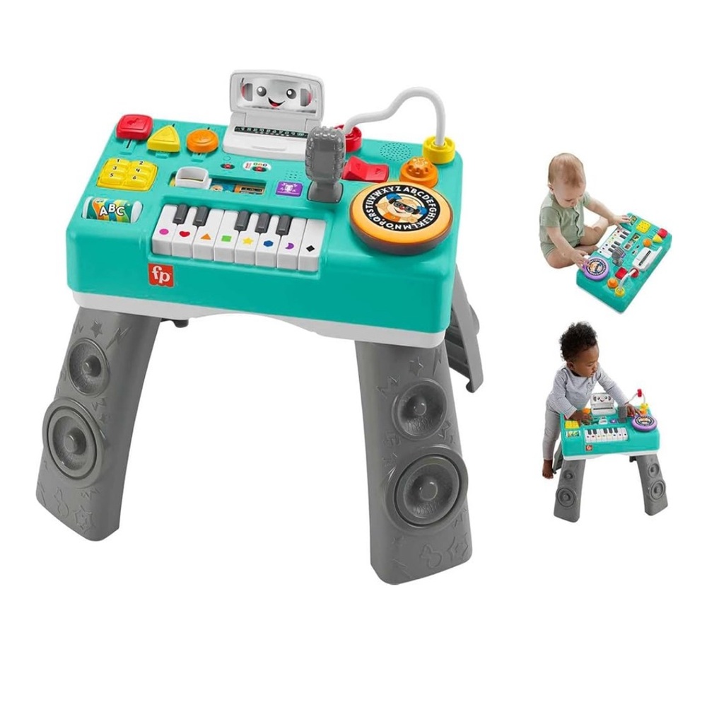 Fisher-Price Blue and Gray Learning Toy Activity Center